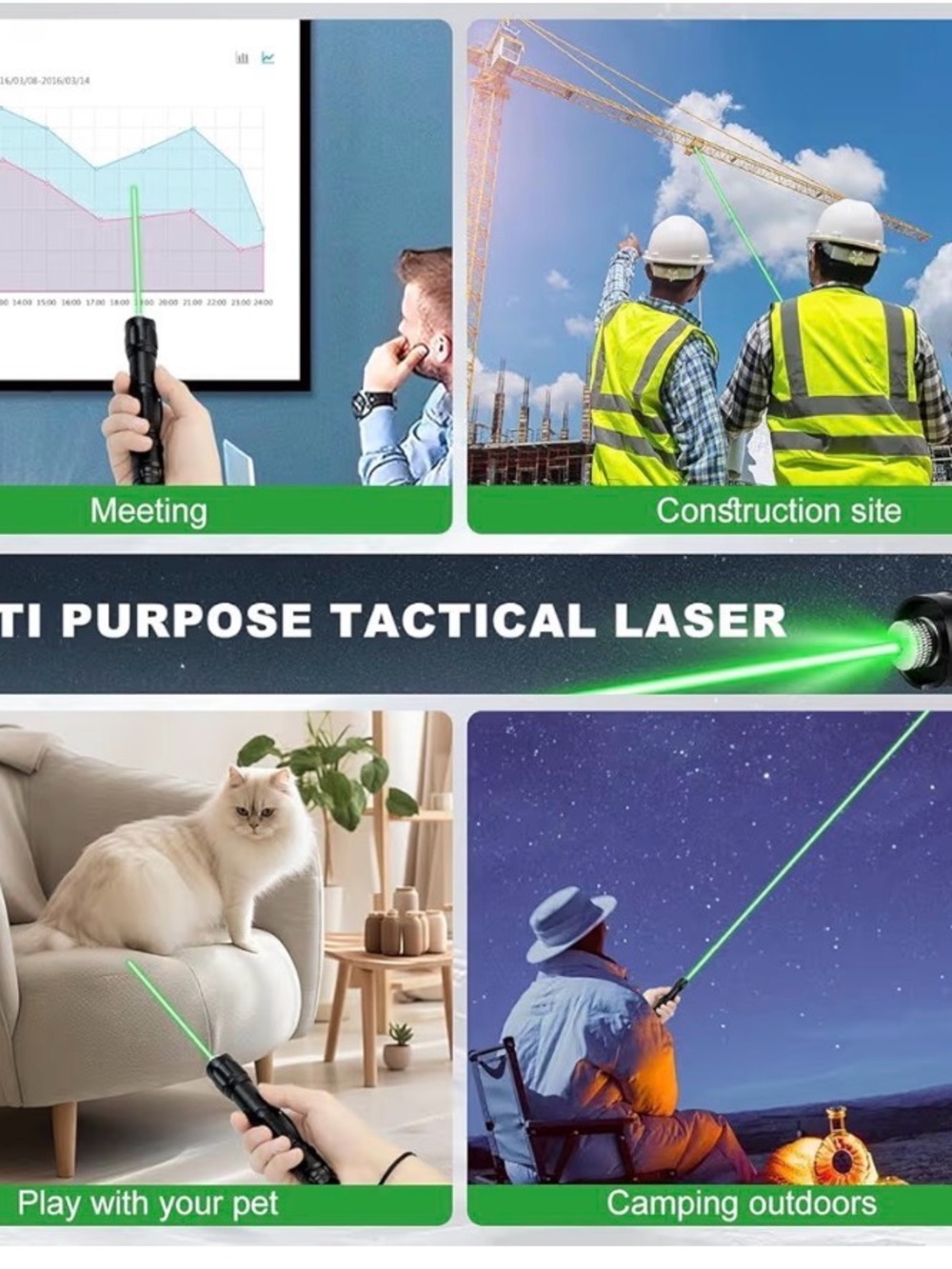 Professional Green Laser pointer - Picture 3 of 4